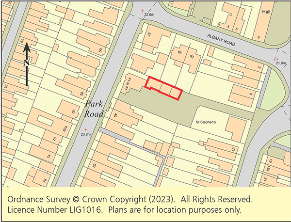 Lot: 73 - VACANT COMMERCIAL SPACE WITH PARKING IN TOWN CENTRE -